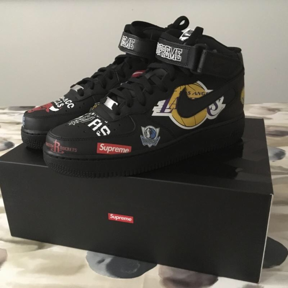 Supreme x Nba air force
